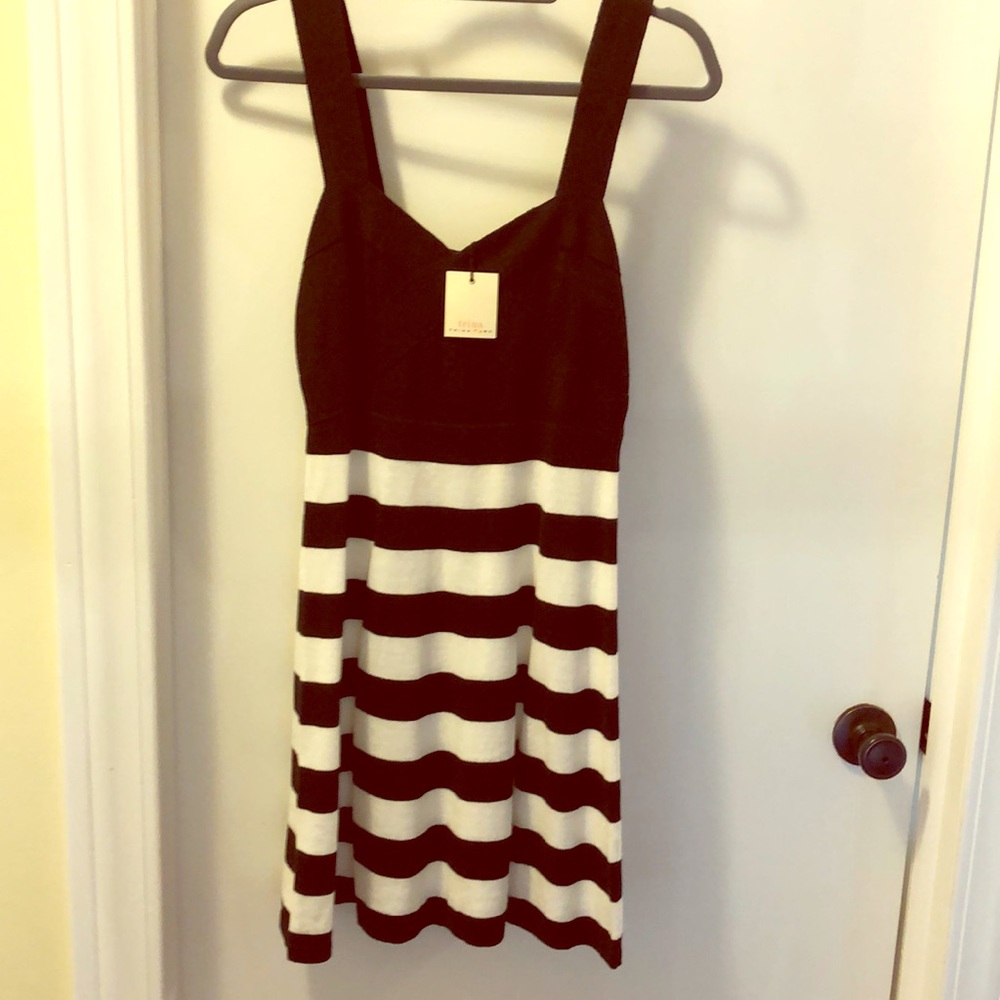 Trina Turk black and white dress!
